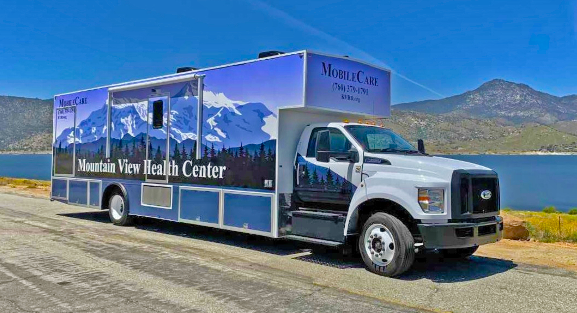 mobil care clinic at Kern Valley Health District
